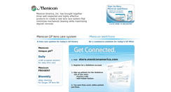 Desktop Screenshot of info.meniconamerica.com